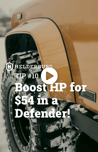 Boost HP for $54 in a Defender! Tip #10