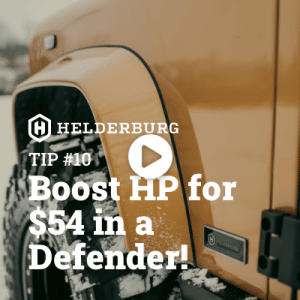 Watch the video - Boost HP for $54 in a Defender! Tip #10