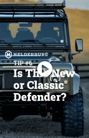 New Or Classic Defender? Tip #6