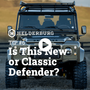 New Or Classic Defender? Tip #6