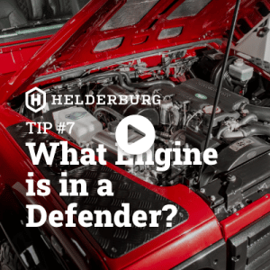 What engine is in a classic Land Rover Defender? Tip #7