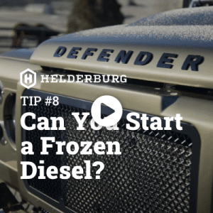 Can you start a frozen classic Land Rover Defender? Tip#8