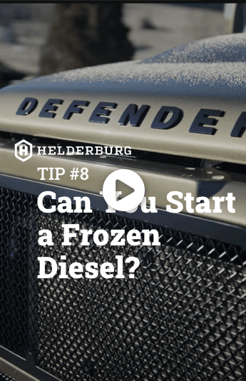 Can you start a frozen classic Land Rover Defender? Tip#8