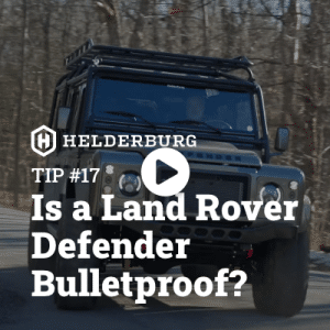 Watch the video - Is a Land Rover Defender Bulletproof? – Tip #17