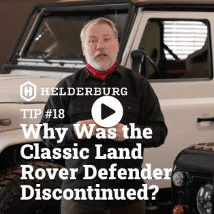 Watch the video - Why Was the Classic Land Rover Defender Discontinued? – Tip #18