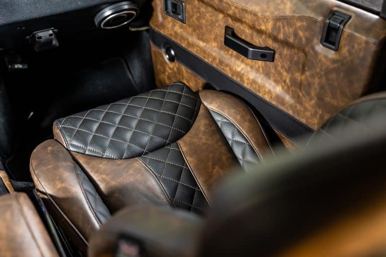 Italian Bespoke Two-toned Distressed Leather with Quilted Mullinar Stitching