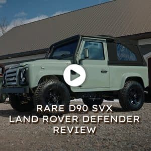 Watch the video - Rare D90 SVX Land Rover Defender Review