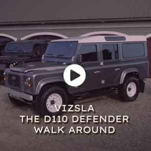 Watch the video - Walk Around Vizsla the D110 Defender by Helderburg