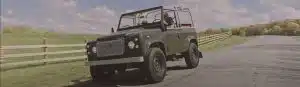 Driving Otto the D90 Defender