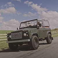 Driving Otto the D90 Defender Video