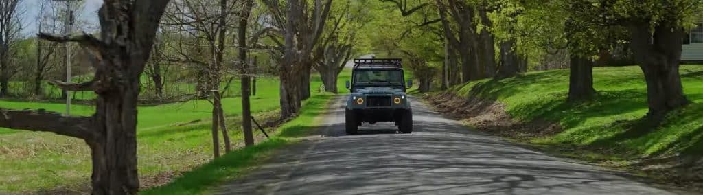 Test Drive Jordan the D110 Defender