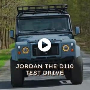 Test Drive Jordan the D110 Defender
