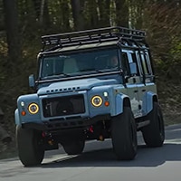 Jordan the D110 Land Rover Defender Test Drive Video