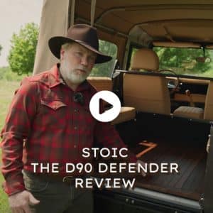 Watch the video - Stoic the D90 Land Rover Defender Review