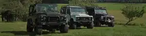 3 Custom Land Rover D90 Defenders