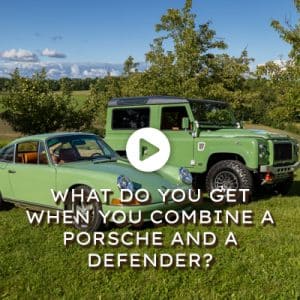 Watch the video - What happens when you combine a Porsche and a Defender?