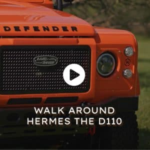 Watch the video - Walk Around Hermes the D110 Defender by Helderburg