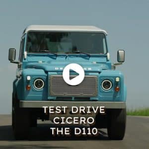 Watch the video - Test Drive Cicero the 110 Defender