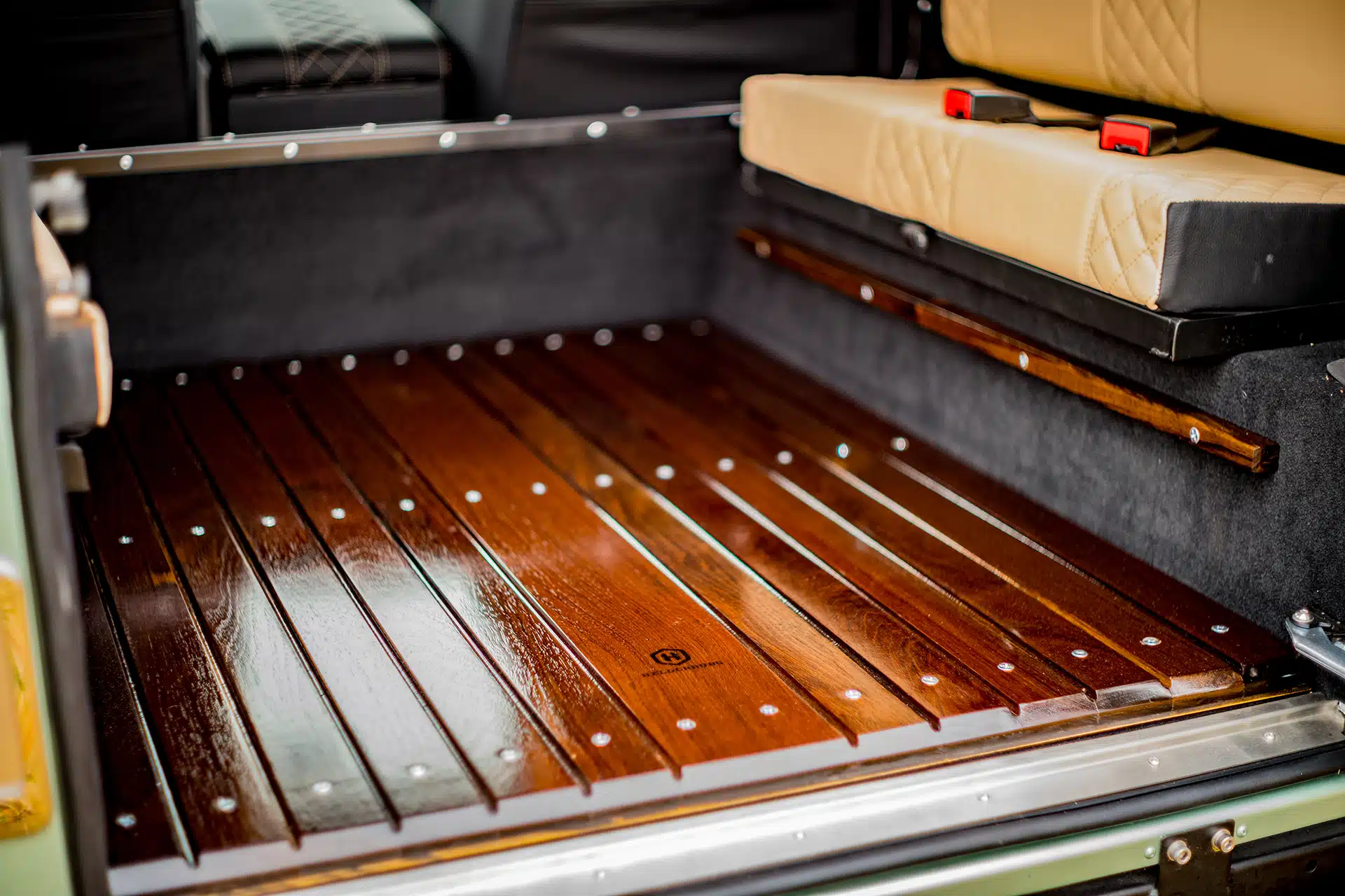 Custom Mahogany Floor