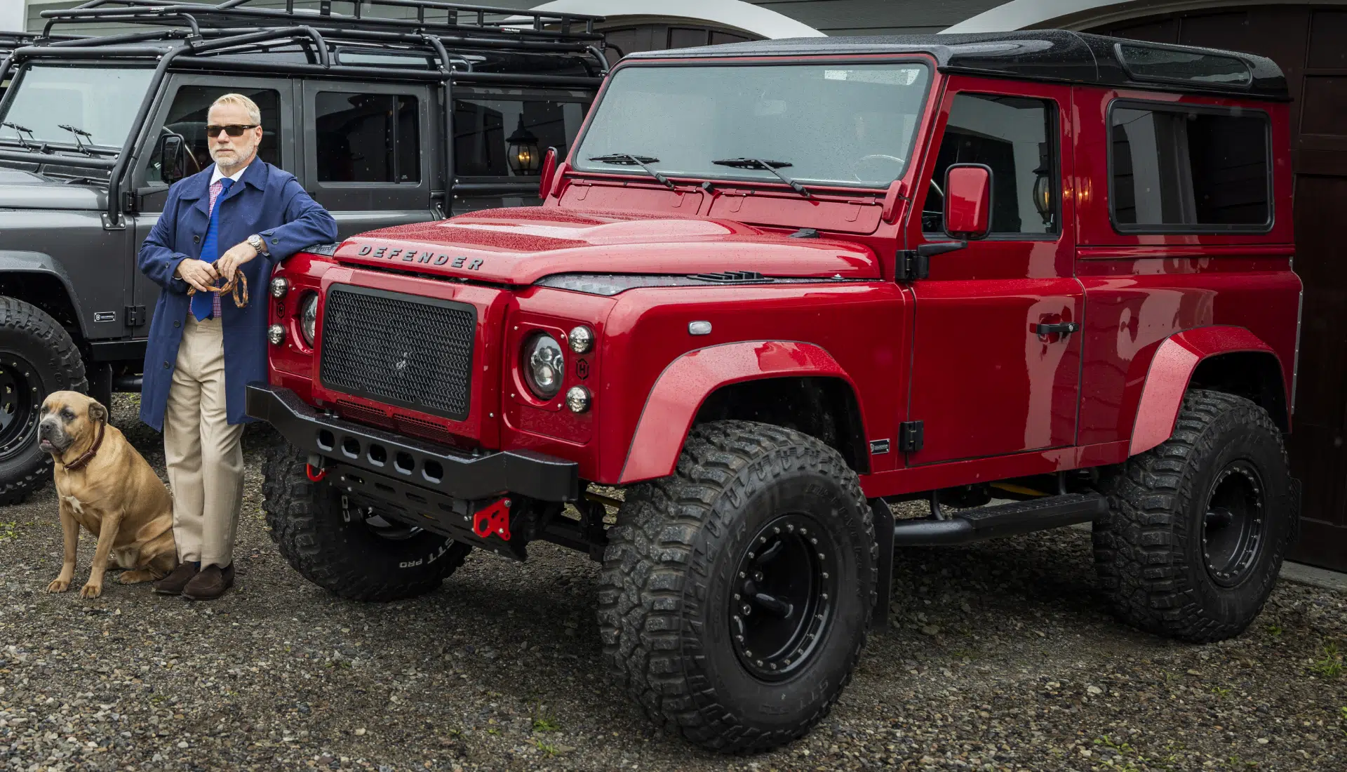 land rover defender restomod for sale