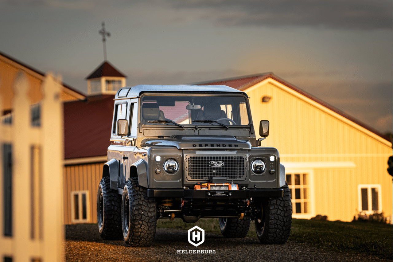 custom defenders for sale - front view