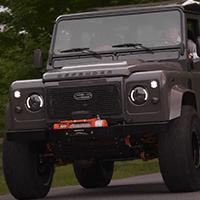 Driving Alex the D90 Defender Video