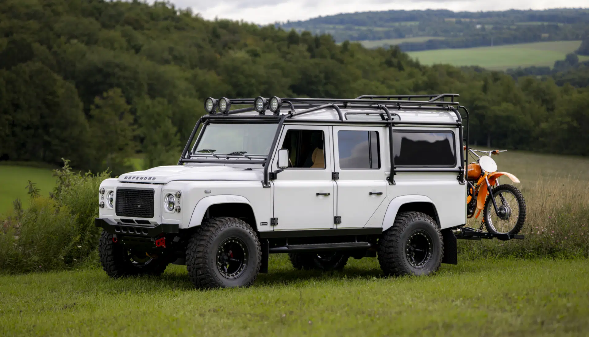 Restored Land Rover Defender 110
