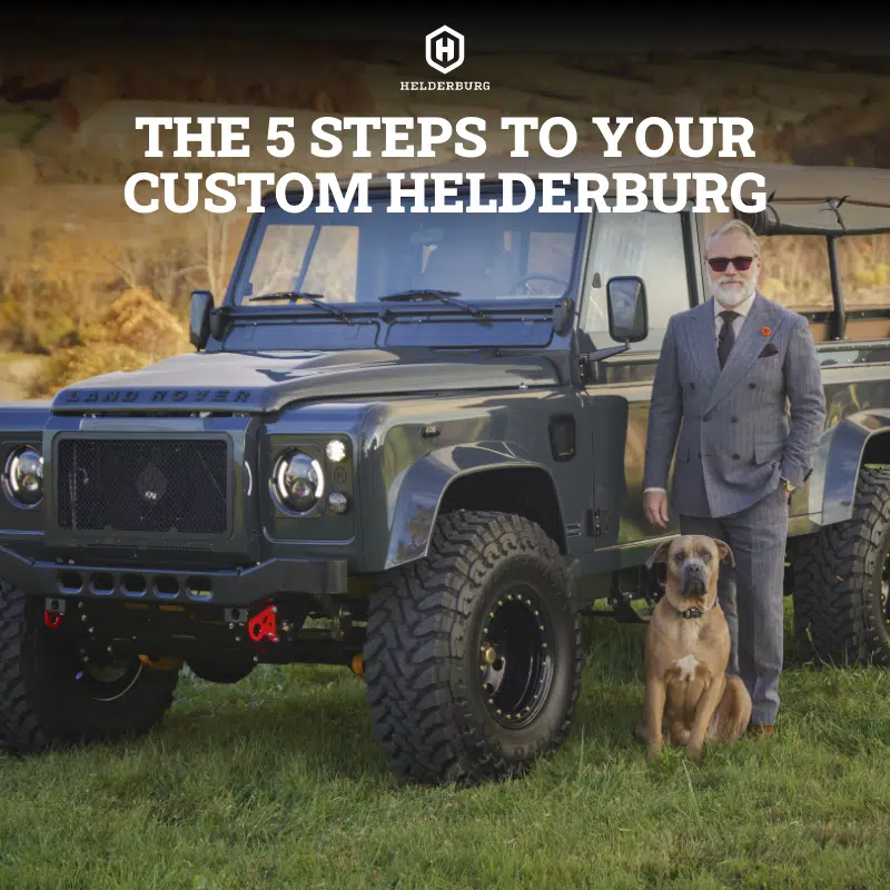 The 5 Steps to Your Custom Helderburg