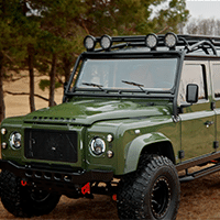Sarge, the Legendary Custom Land Rover Defender 110 Video