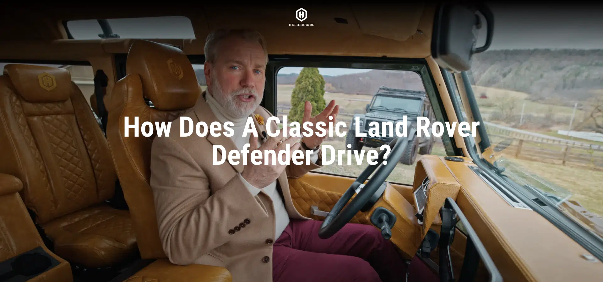 How Does a Classic Land Rover Defender Drive?
